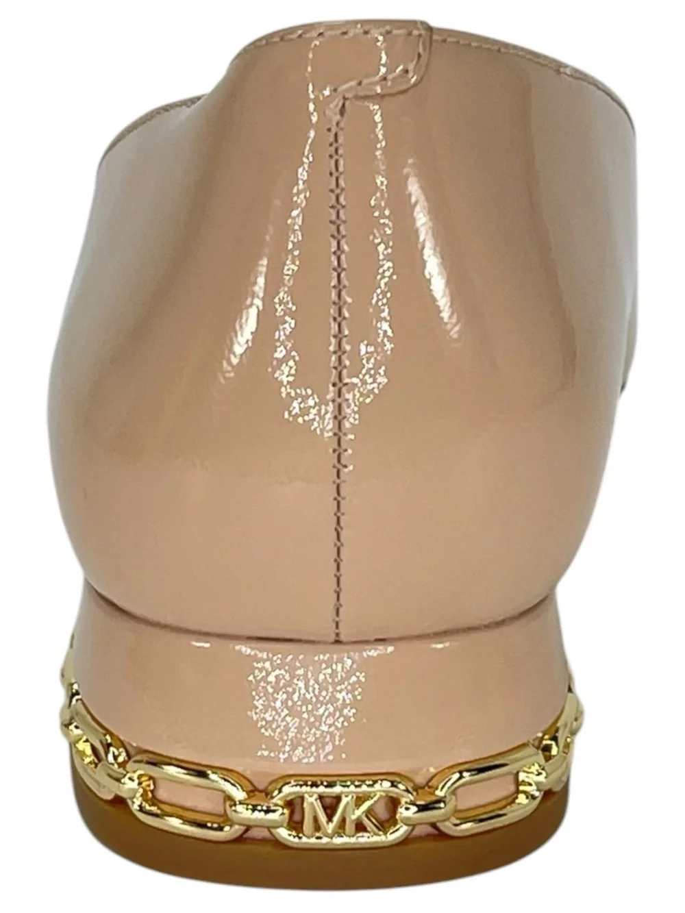 Michael Kors June Flex Cream Leather Womens Flats Size 7.5M